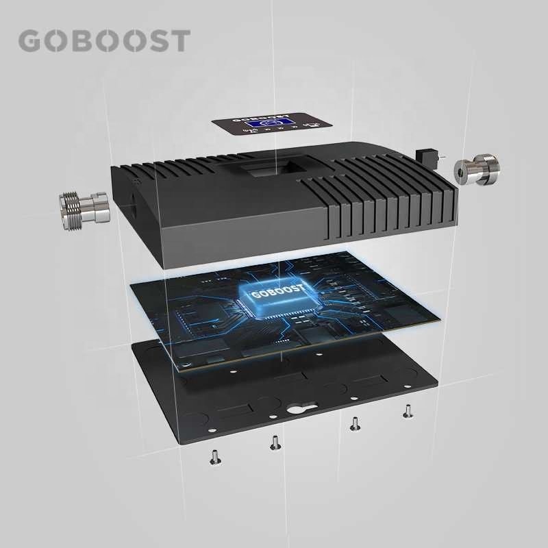 Goboost car use mobile network gsm 900mhz signal band booster 2g 3g 4g cell phone signal booster repeater